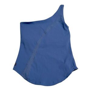 NWOT BUFFBUNNY COLLECTION Bear Claw One Shoulder Tank Glacier
